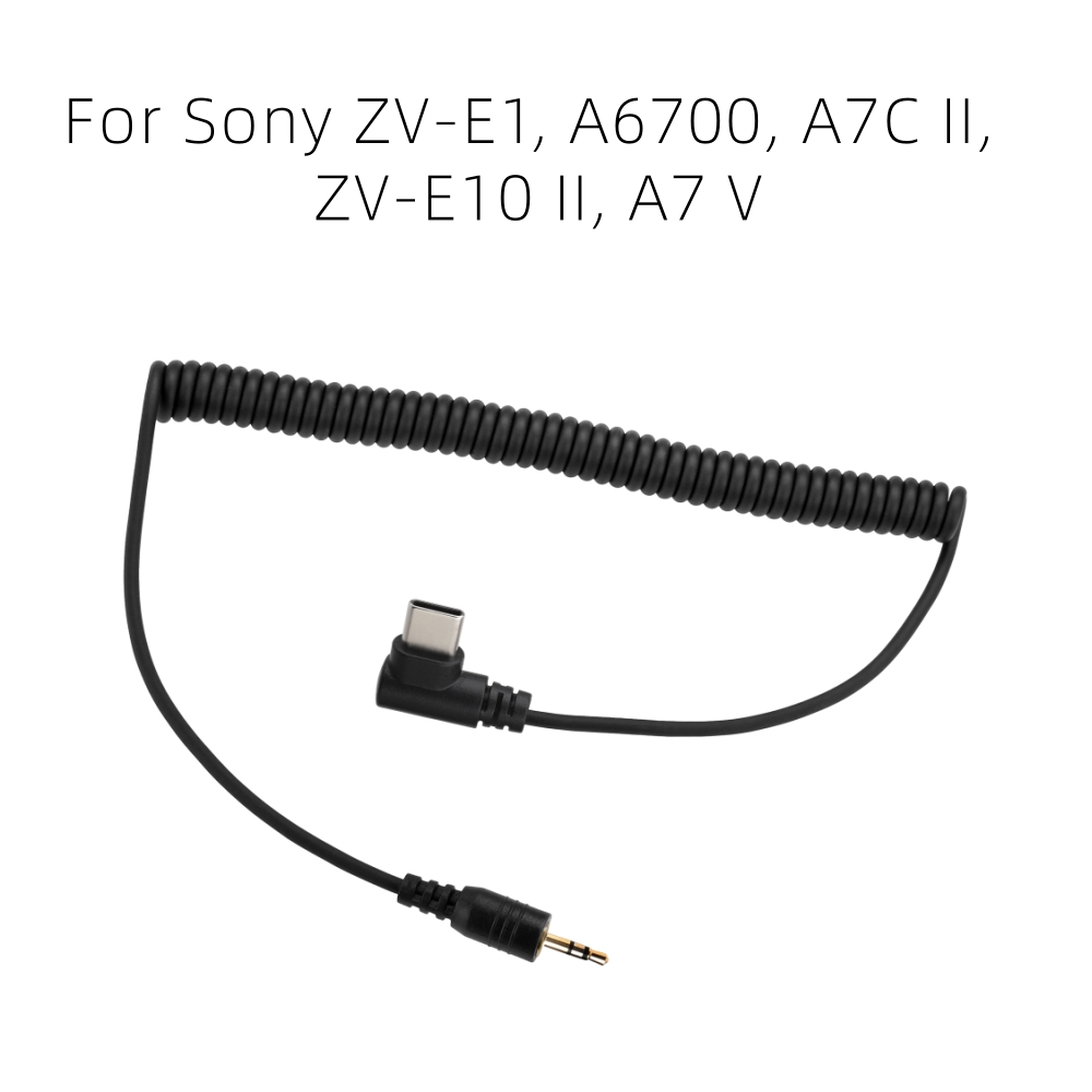Sony Camera Zv-E10 - AODELAN S10 Afstandsbediening Ontspankabel Verbindingskabel 2.5mm