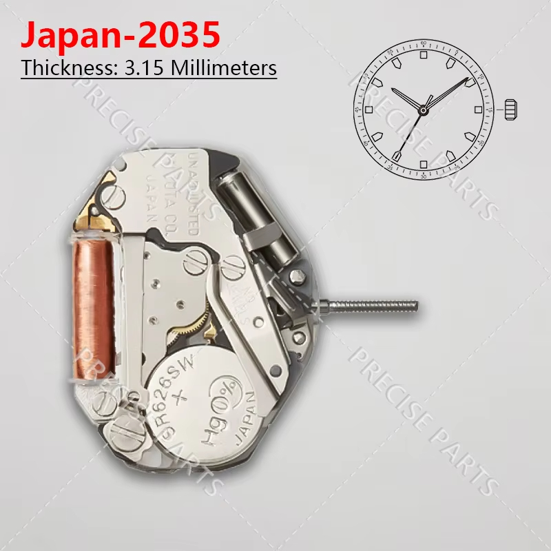 Japan Miyota 2035 quartz elekt - Electronics Repair Tools recensie en prijs