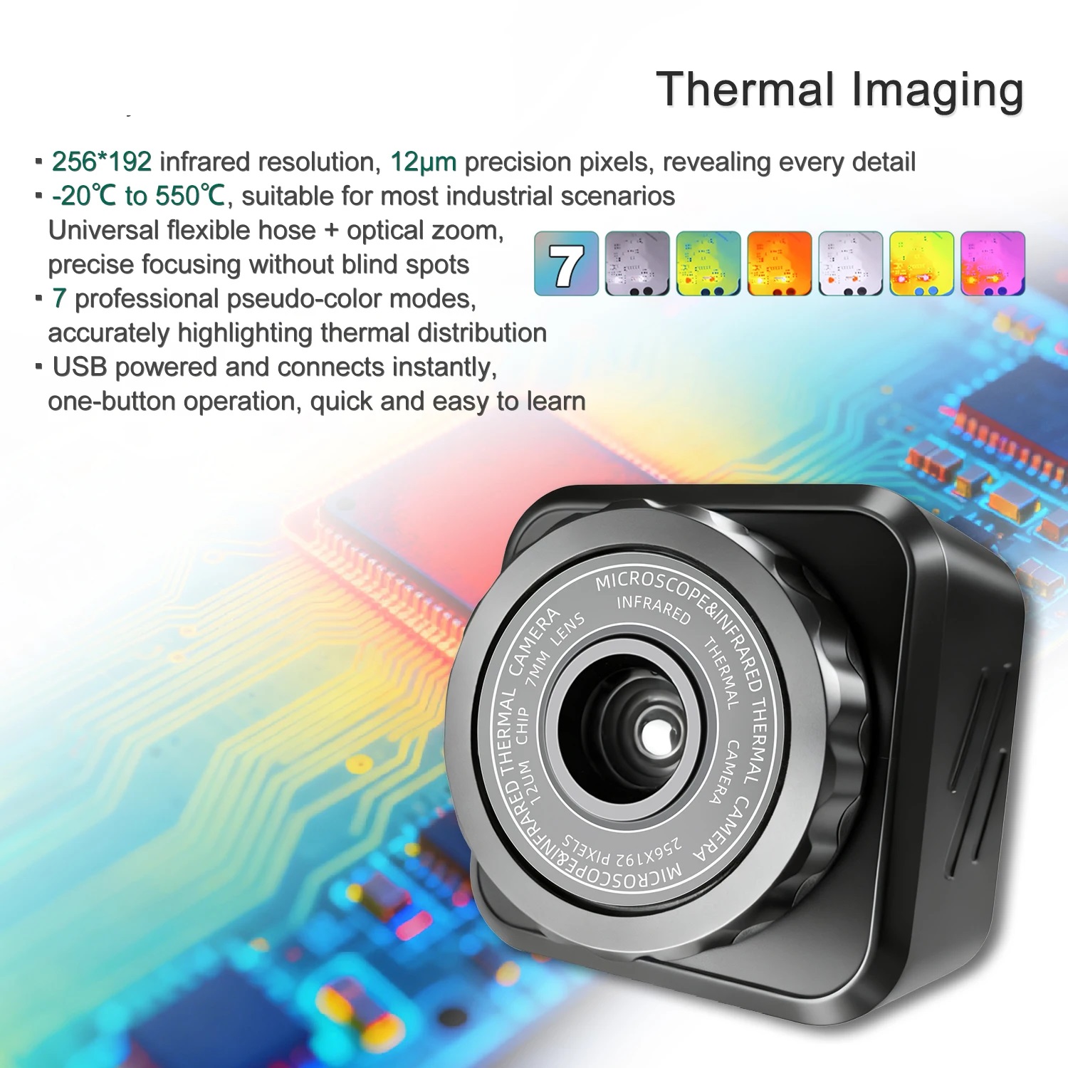 YIZHAN Warmtebeeldcamera 256*1 - Electronics Repair Tools recensie en prijs